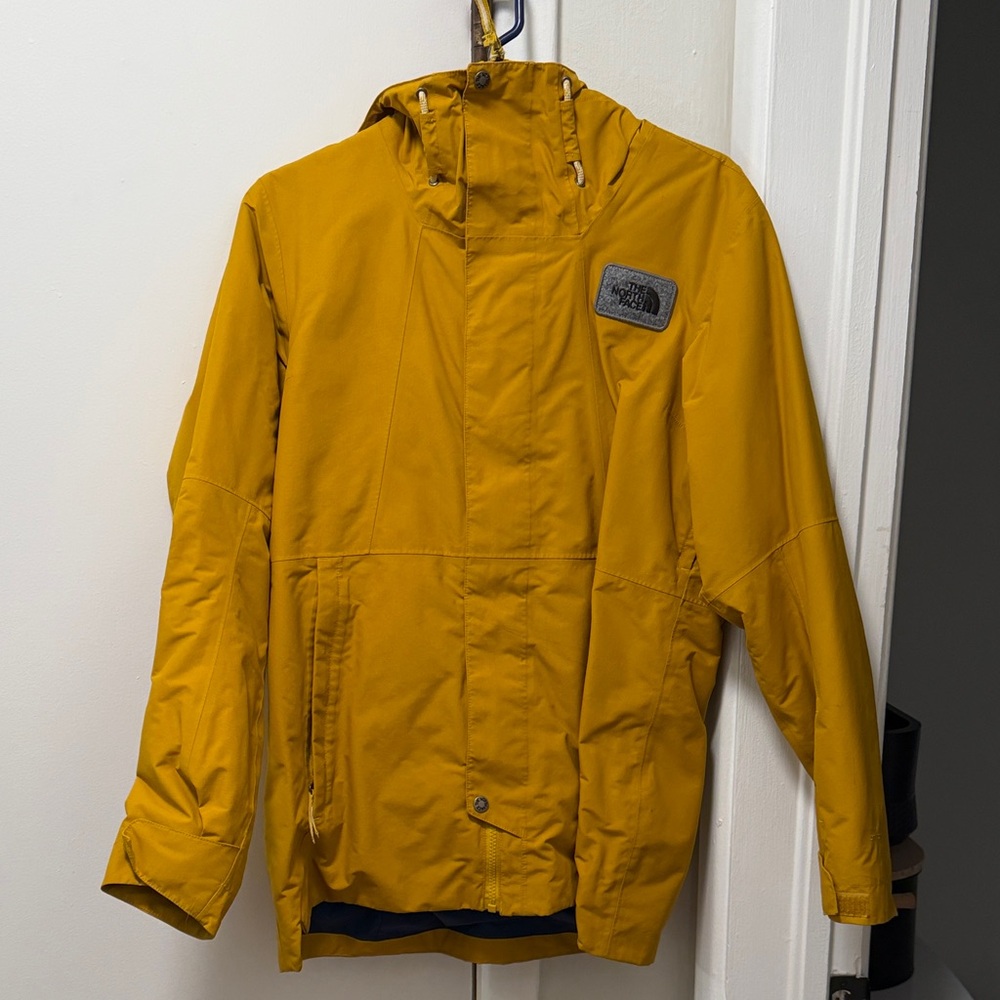 The North Face Golden Yellow Hooded Jacket